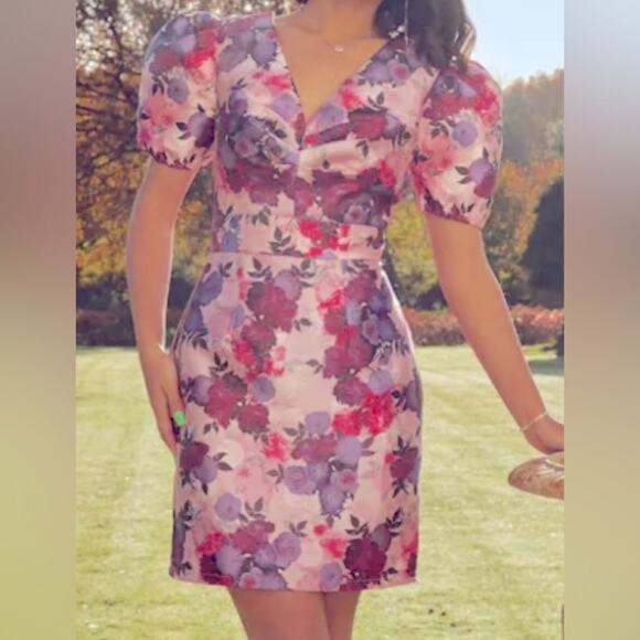 Chi Chi London Curve Body con size 14 midi dress - Picture 9 of 10